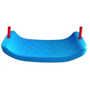 Niebieskie plastikowe siedzisko do huśtawki dla dzieci, marka Nikola - Huśtawka zewnętrzna