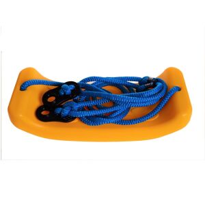 Leagan suspendabil Nikola tip sezut, portocaliu 128501764 - Coperte cu benzi