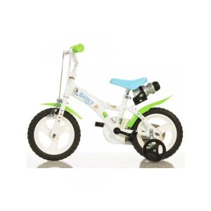 Bluey 12 colos gyerek bicikli, fehér, kék, zöld, Dino Bikes - Dino Bikes