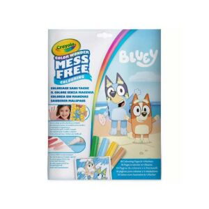 Crayola: Color Wonder - Bluey maszatmentes kifestő készlet mappában 128502383 - Gyermek & Ifjúsági könyv
