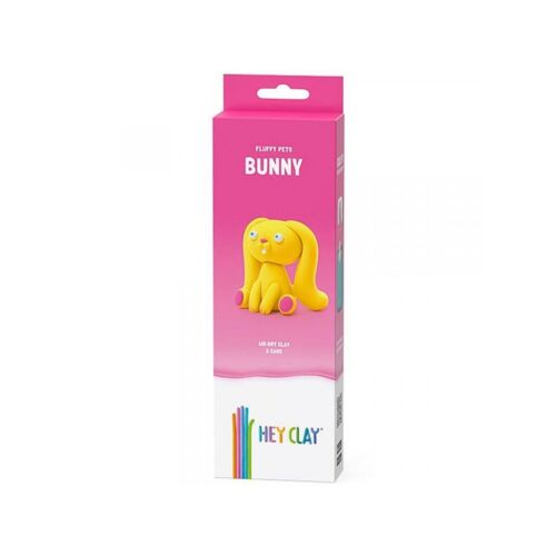 Hey Clay: Pihe-puha nyuszi figura gyurmaszett 128502397