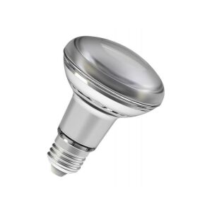 LEDVANCE , LED R80 DIM P , LED égő , E27 , 8.5 W , 2700 K , Meleg fehér , Dimmelhető , IP20 , Átlátszó 128785221 - Izzó