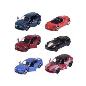 Majorette Alfa Romeo Collection fém játékautók, 6 féle modell, 1:64 méretarány - Majorette
