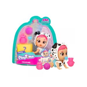 Cry Babies Playtime - Dotty mászó könnyes baba kiegészítőkkel 128505432 - IMC Toys