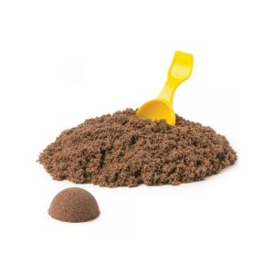 Kinetic Sand: Fagyis doboz barna homokgyurmával - Spin Master 128506025 - Spin Master