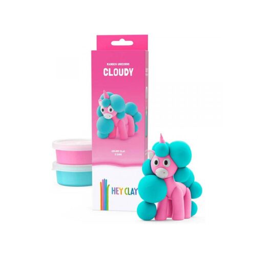 Hey Clay: Pihe-puha pink Unikornis figura gyurmaszett 128506113