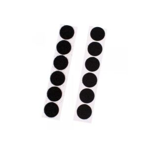 PlayBox: Fekete öntapadós tépőzár 20mm 12db-os szett 128506202 - Playbox