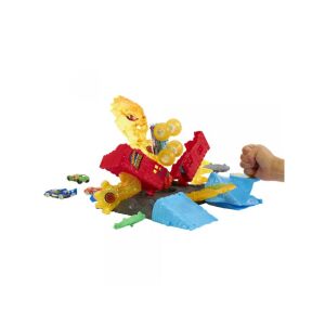 Hot Wheels: Monster Trucks Power Smashers tűzszörny pályaszett - Mattel