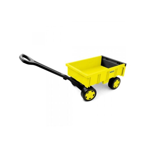 Sárga kézikocsi 60kg teherbírással - Wader