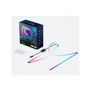 Digitális LED szalag szett , RGB , TV képernyő követő funkcióval , dimmelhető , 2m , PC-hez csatlakoztatható , WIFI/Bluetooth , 128506891 - LEDISSIMO