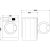 Whirlpool FFB 8489 WV EE mosógép méretei