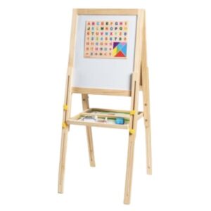 Tabla Jumbo cu Doua Fete si inaltime reglabila, 108 cm, din lemn 141536975 - Table de scris si desenat