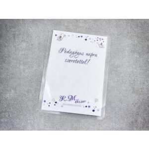 Pedagógus napra narancssárga angyal medálos kulcstartó 128518582 - Ajándék kulcstartó