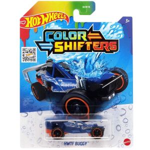 Hot Wheels színváltós HWTF Buggy kisautó, kék és narancssárga színben, csomagolásban - Mattel