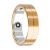 Maxcom mRing MR100 goldener Smart Ring, 3/4-Ansicht