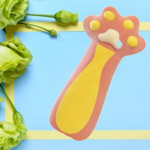 Plyšový vankúš s labkou, mäkký a pohodlný, pre deti od 3 rokov a dospelých, veľký rozmer 65 cm, ružová farba. Perfektná voľba na relax a dekoráciu. ABYZ™