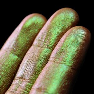 Pigment PK76 (arany bézs-zöld-rózsaszín) Duokróm sminkhez KAJOLBeauty, 1g