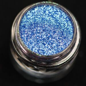 Pigment PK47 (kék) Sparkle/Microglitter sminkhez KAJOL Beauty, 1g 136078963 - Körömdíszítő csillámpor
