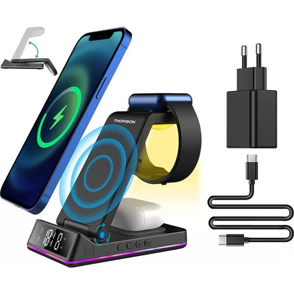 E-shop Thomson Apple Nabíjacia stanica 3v1 s budíkom
