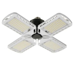 LED lámpa 4 állítható mobil karral VisionHub, 60 W teljesítmény, beltéri világítás, garázs/raktár/műhely, 4 összecsukható szárny 352 LED-del, fényáram 7200lm, hideg fehér fény 6500K 136034718 - Munkalámpa