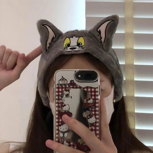 Hajgumi TOM modell, szürke színű, univerzális méret, Tom&Jerry 136098853