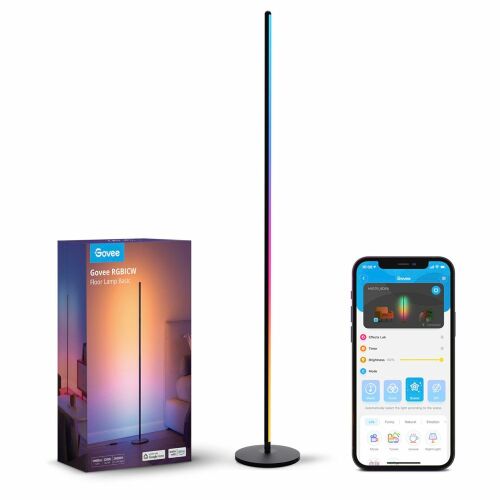 Lampă de podea LED Govee RGBICW cu control prin aplicație și ambalaj