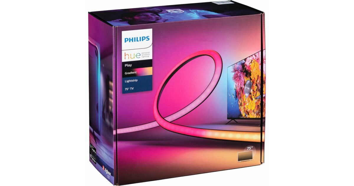 Philips Hue White and colour ambience Play Gradient Lightstrip, 75 és ...