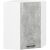 AKORD Oliwia 3M sarok konyhabútor szett, beton hatású szekrényajtó