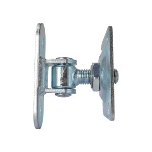 Záves brány, bezšvový, nastaviteľný, M20, pozinkovaný, s 2 upevňovacími doskami 140689619 - EmaConstruct