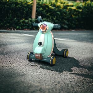 Lauflernhilfe, multifunktional, 2 in 1, mit Lichtern, Bällen und Musik, grüne Farbe, mehrfarbiger Scheinwerfer, Alter 12+ Monate, interaktives Aktivitätszentrum 136120740 - Babywalker, Lauflernhilfen und Entwicklungsspiele für Kleinkinder