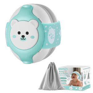 Casti antifonice pentru copii si bebelusi 3-36 luni WePro Store, protectie auditiva in medii zgomotoase, sistem de prindere sigur pentru fontanela, bentita elastica, usor de folosit 136120695 - Frumusețe și sănătate