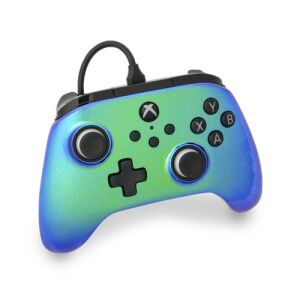 PowerA Advantage Wired Controller pentru Xbox Series X|S, Xbox One, PC, Raptor Chrome, vedere din unghi - PowerA Controlere