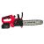 DDT-CRISTAL 21V 4.0Ah akkumulátoros láncfűrész 12 hüvelykes lánccal, piros és fekete