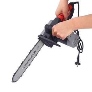 Piła łańcuchowa elektryczna DDT-KRISTAL, 1500W, 12-calowa szyna, idealna do cięcia drewna opałowego i drewna - DDT