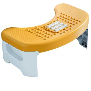 FizioTab® Taburet Toaletă, Poziție Squat, Eliminare Ușoară, Relief Hemoroizi, Relief Constipație, Taburet Baie, Scaun Toaletă, Ajutor Toaletă, Accesorii Toaletă, Treaptă Toaletă, Ajutor Toaletă - Accesorii baie