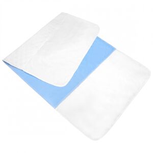 FizioTab® vízálló és nedvszívó betét bordákkal, mosható és újrafelhasználható, inkontinencia betegek és gyermekek számára, 90 x 85 cm, kék 132925224 - Vízhatlan matracvédő