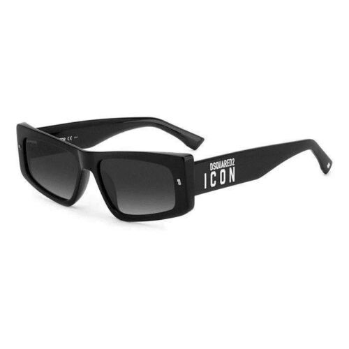DSQUARED2 ICON0007/S 8079O fekete napszemüveg gradiens lencsékkel - Dsquared2