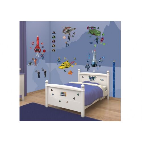 WALLTASTIC Nagy falmatricák THUNDERBIRDS 69db 128569647 - Walltastic