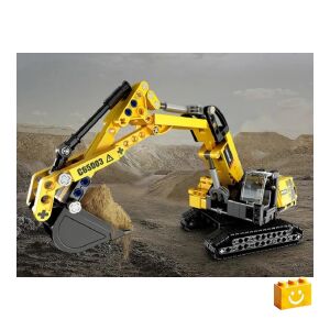 Lánctalpas markoló építőjáték CaDA 128571044 - CaDA