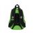 St.Right Green Power ergonomikus iskolatáska fiúknak, hátulnézet