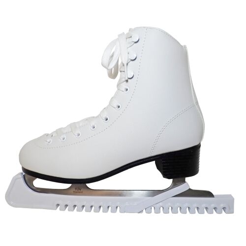 Műkorcsolya protektorok műanyag fehér - 1 pár 128572145