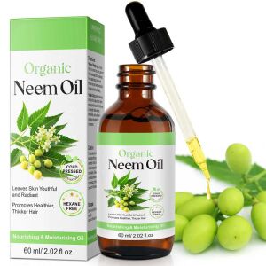 Ulei Organic de Neem, 100% Natural, Premium, Fara Hexan, pentru Piele, Scalp si Par, NOVA KISS®, 60 ml 128572173 - Ulei de păr