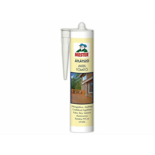 Mester akril tömítő átlátszó 310 ml 177210454 - Tömítőanyag