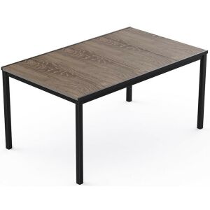 Keter Porto műanyag kerti asztal 160 cm - hamubarna