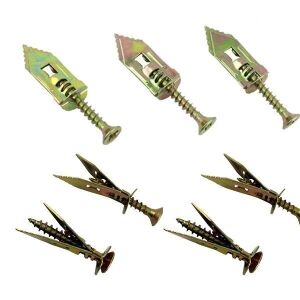 Fém tiplik csavarral, nagy teherbírású gipszkarton tiplik - Kötőelem