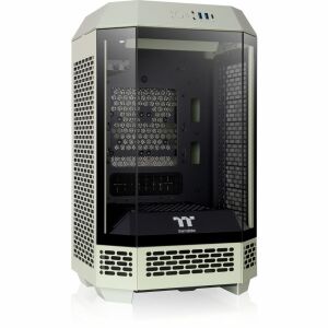 Thermaltake The Tower 250 Matcha Zöld Mini Tower PC Ház Elölnézet - Számítógépház