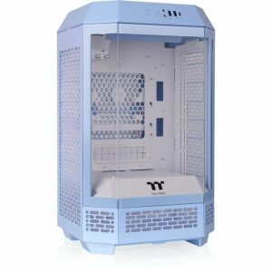 Thermaltake The Tower 250 Hydrangea Blue Mini Tower Kék számítógépház - Számítógépház