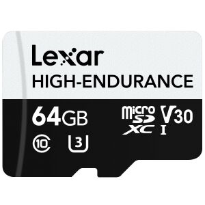 Lexar High-Endurance 64GB MicroSD kártya - Lexar