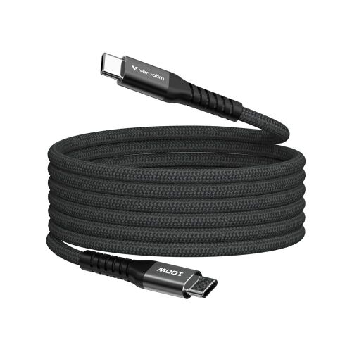 Verbatim 1.2M USB-C - USB-C 2.0 fekete kábel