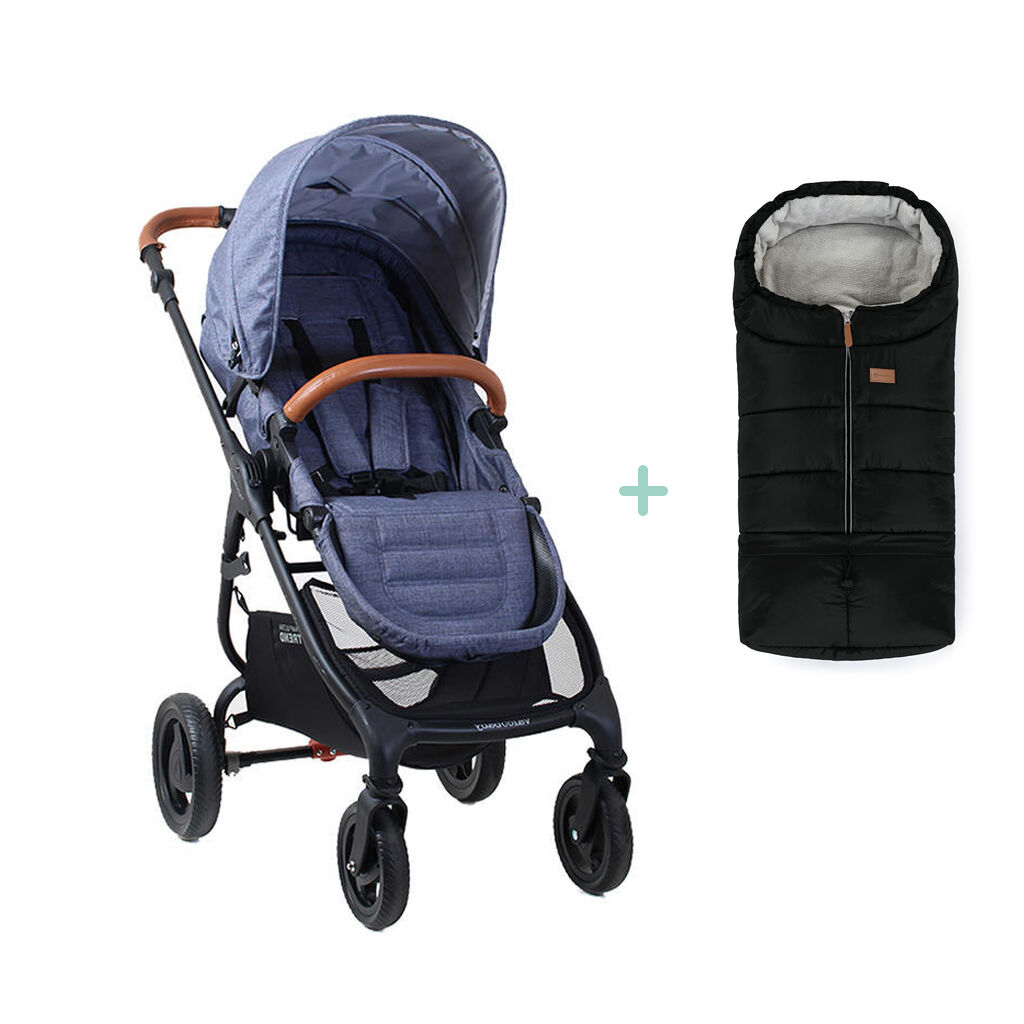 VALCO BABY Kočík športový Trend 4 Ultra Denim + PETITE&MARS f...